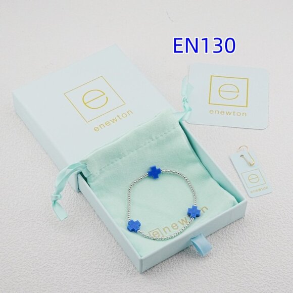Enewton Gold Bead Cross Bracelet